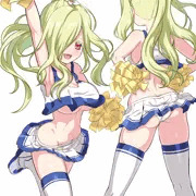 【Skeb】ペルセポネ一世(チアガール)_騎乗位