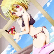 ほっぺにクリームついてますよ☆