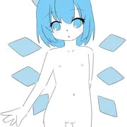 はだかちるのちゃんらくがき