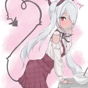 チョコを作ってあげないと代わりに足を狙われるイオリ