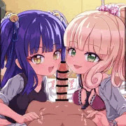 【Skeb】ランラン＆ぽぽろん(ギャル)