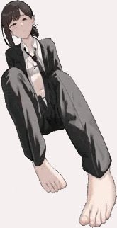 コベニちゃんに足コキされるだけ