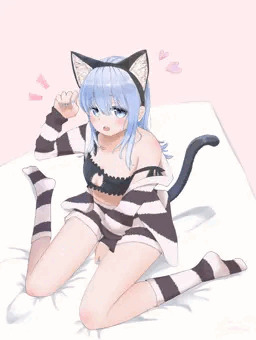 ねこみみ銀髪ちゃん