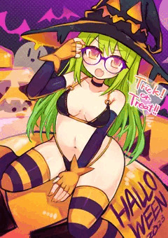 ハロウィンコスキミドリさん