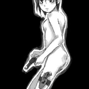 裸に銃