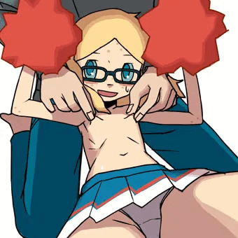 乳首をいじってくるボーイフレンドを応援するマドリーン