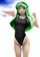競泳水着ラムちゃん