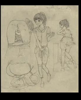 トイレについてきてもらわないとおしょんできない系JS　垢停止前のらくがき集