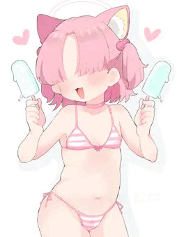 観察部ちゃん水着