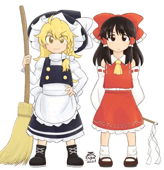 幼レイマリ立ち絵