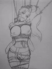 ジェシカ様和服緊縛