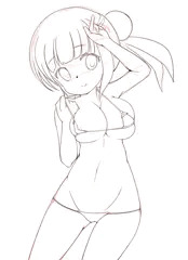 今日の千夜おっぱいマイクロビキニ部（下書き）