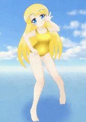 金髪水着幼女2025