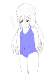ざっくりスク水リリー