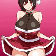 冬のセールとどすけべクリスマス絵