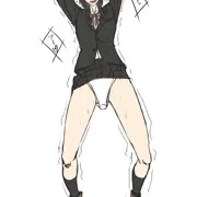 ガニ股オナニー