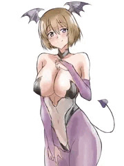 サキュバス母娘関連の落書き