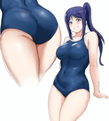 スクール水着果南ちゃん