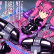 【文字差分16P】SDVX  グレイスふたなり化　機械姦　人格排泄