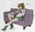 女装お兄さんのハロウィン