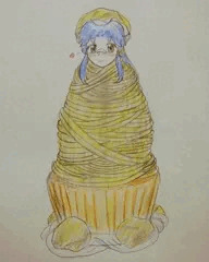お菓子拘束その２ モンブラン