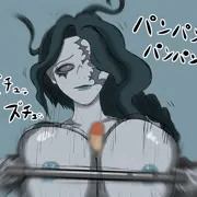 パイズリ漁師(銛固め)