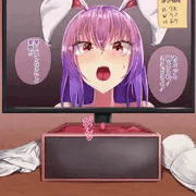 うどんげクリ責め絶頂
