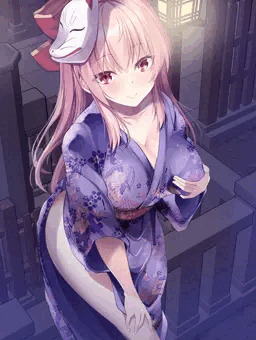 夜祭、神社の裏手で