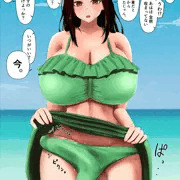 黒髪ふたちゃん-寒暖差-