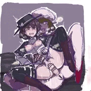 【絵チャ】科学世紀淑女のたわむれ（一方的）【秘封倶楽部、宇佐見蓮子、マエリベリー・ハーン】
