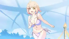 走る水着チエル