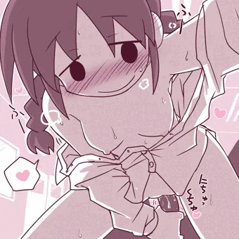 みつあみの子が自分から
