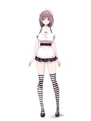 メイド　立ち絵
