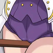 ムジナの股間にイタズラ