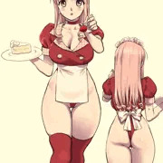 ハイレグウエイトレスニカ姉。