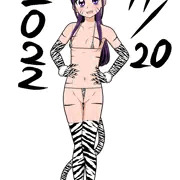 虎柄ビキニの美翔舞