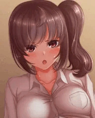 おなかぶっかけ(見られながら編)