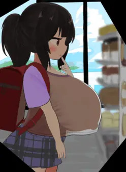 コンビニにいた子