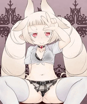 アメスク姿の吸血お嬢