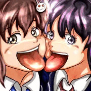 履いてない二人