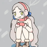 ロコちゃん寒空の下放置