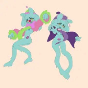 Lila and Pina