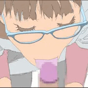 舌でチンポ持ち上げ