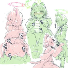 ミドモモはふたなりえっち我慢できない