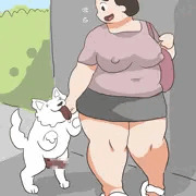 白いワンちゃん