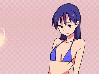 千早の膨乳アニメーション
