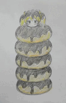 お菓子拘束その4 チョコドーナツ