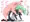 アニマルと戯れるビブリーちゃん