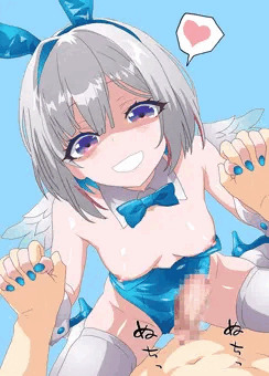 バニーでぎゅっぎゅっされるやつ
