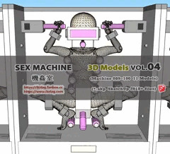 機姦室 3D Models Vol.04